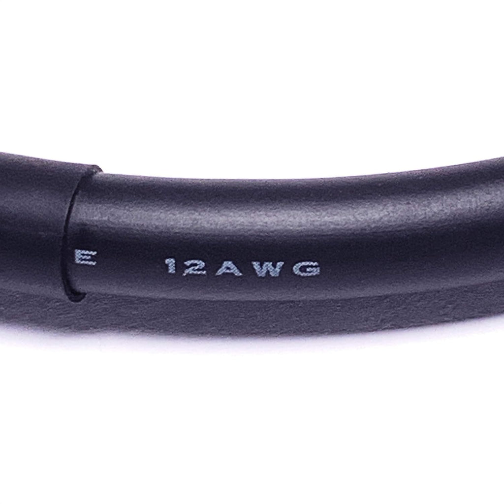 Low Noise 12 Gauge RCA Audio Patch Cable (1 Foot) C590