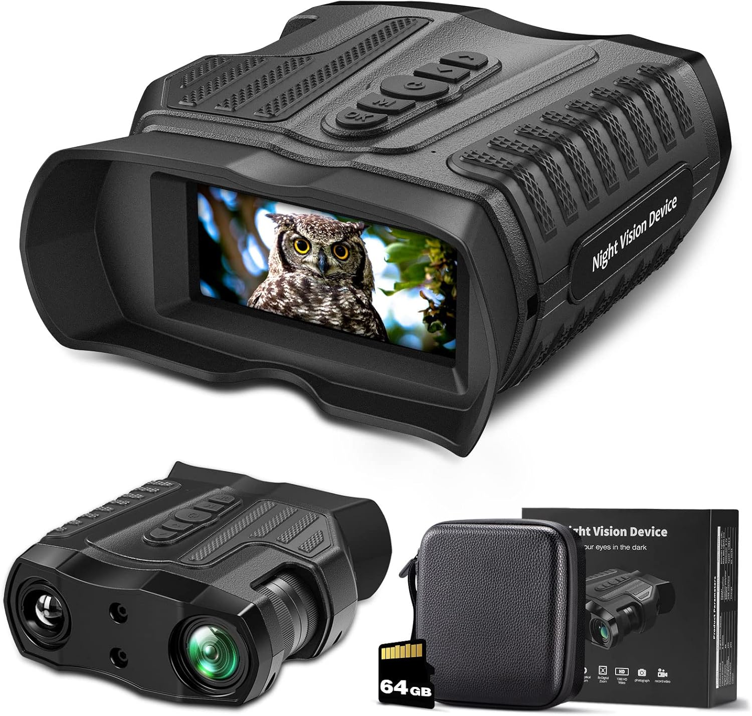 Night Vision Goggles Infrared Digital Binoculars with 10x Optical Zoom V61186