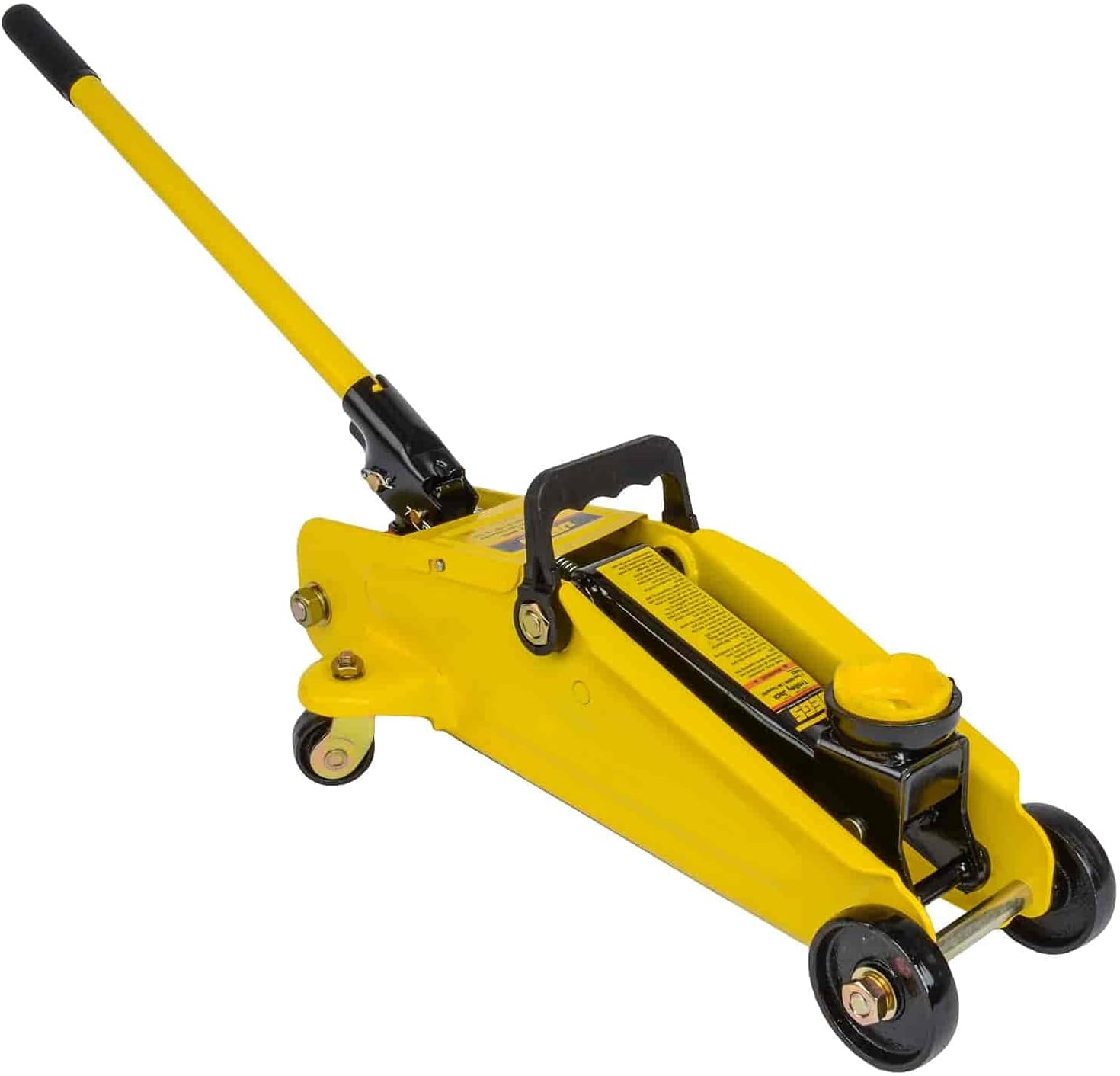 2-Ton Hydraulic Floor Jack and Jack Stands with Steel Frames W1023