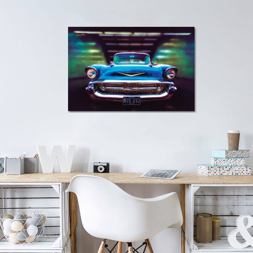 57 Bel Aire Print Canvas Art V69220