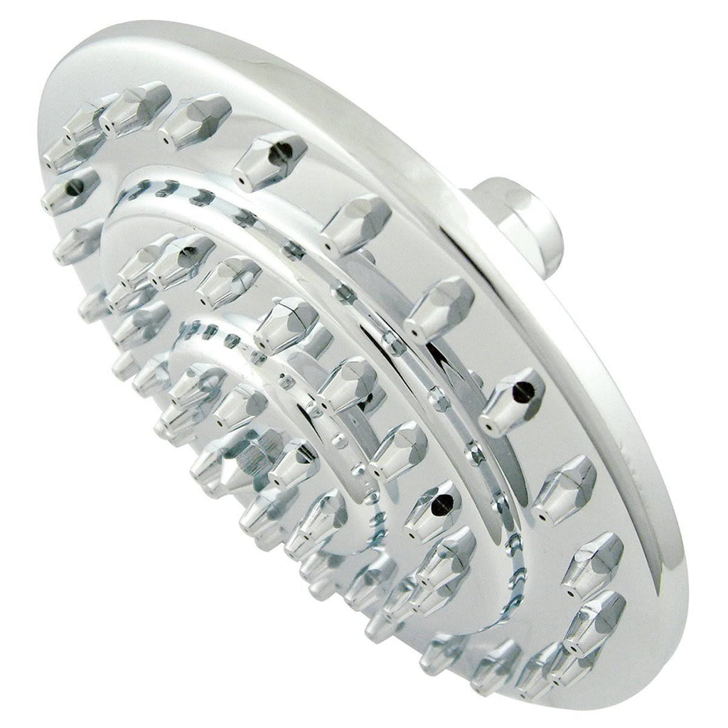 Chrome & Polished Brass Three-Tier Shower Head E593