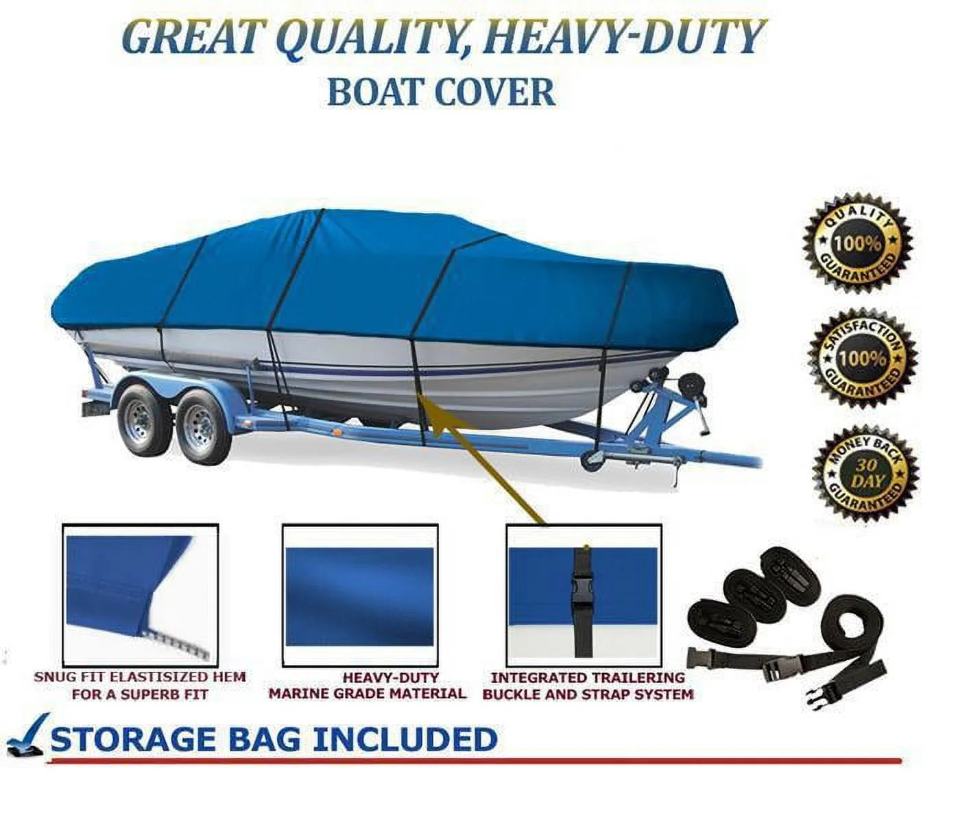 Blue Boat Cover D746