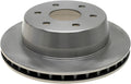 Silver Rear Disc Brake Rotor Pack of 2 W698