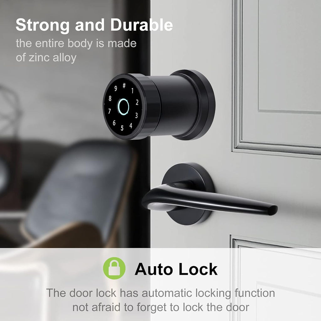 Smart Lock 4-in-1 Keyless Entry Door Lock Pack of 2 H810