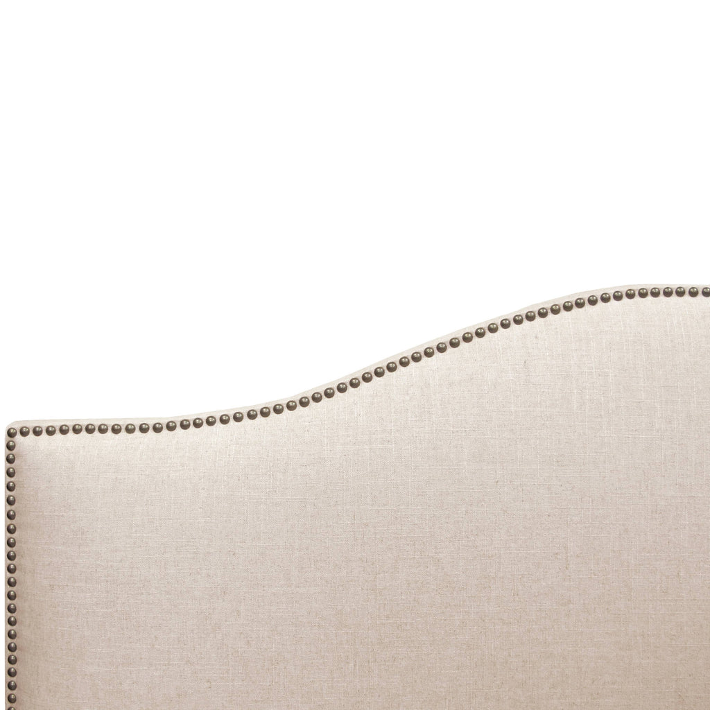 California King Nail Button Headboard D5737