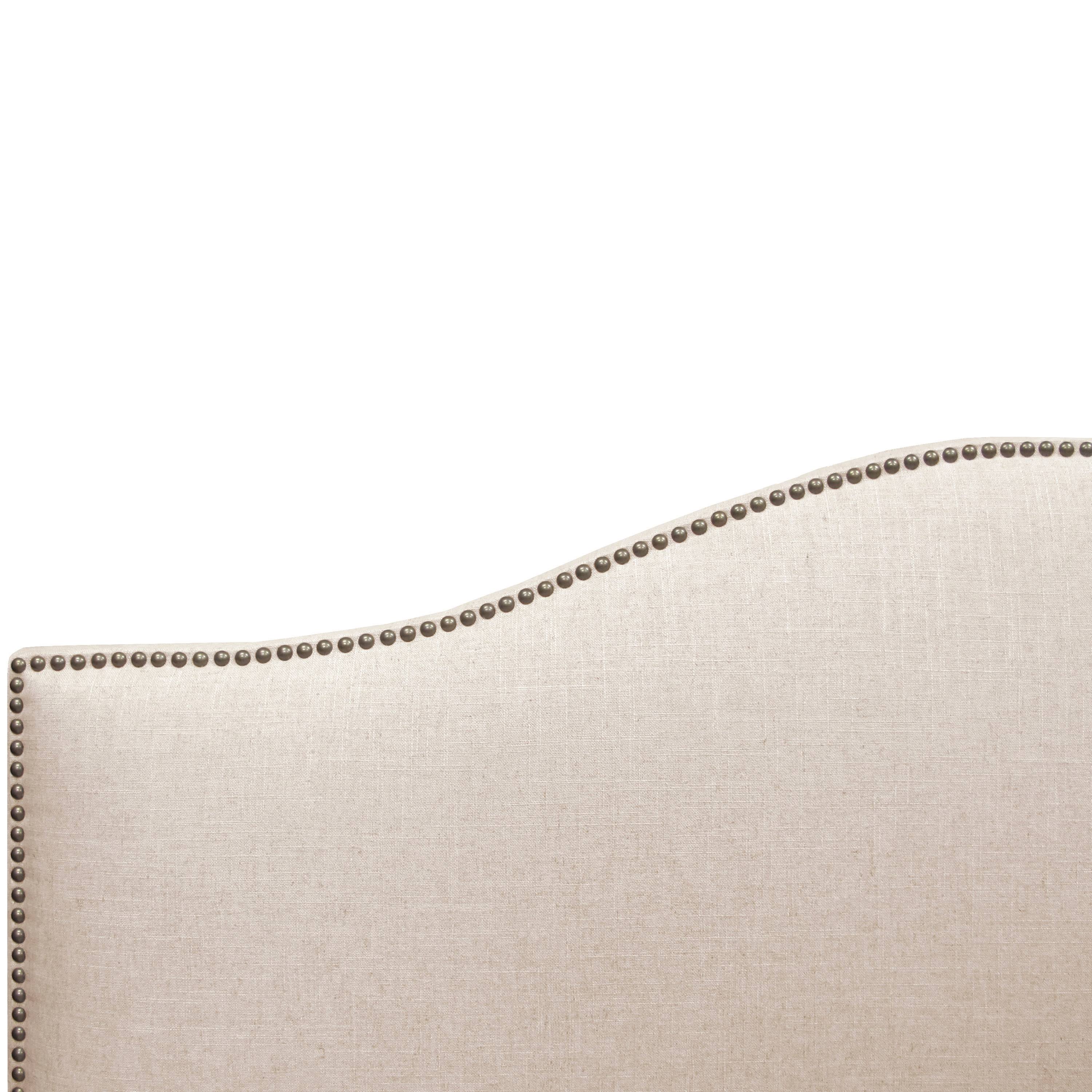 California King Nail Button Headboard D5737