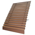 Brown Solid Fixed Window Awning M687