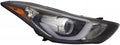 Hyundai Elantra Headlight Assembly 2014 2015 2016 Passenger Side M874