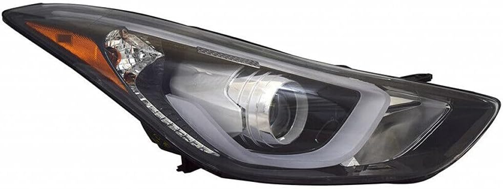 Hyundai Elantra Headlight Assembly 2014 2015 2016 Passenger Side M874