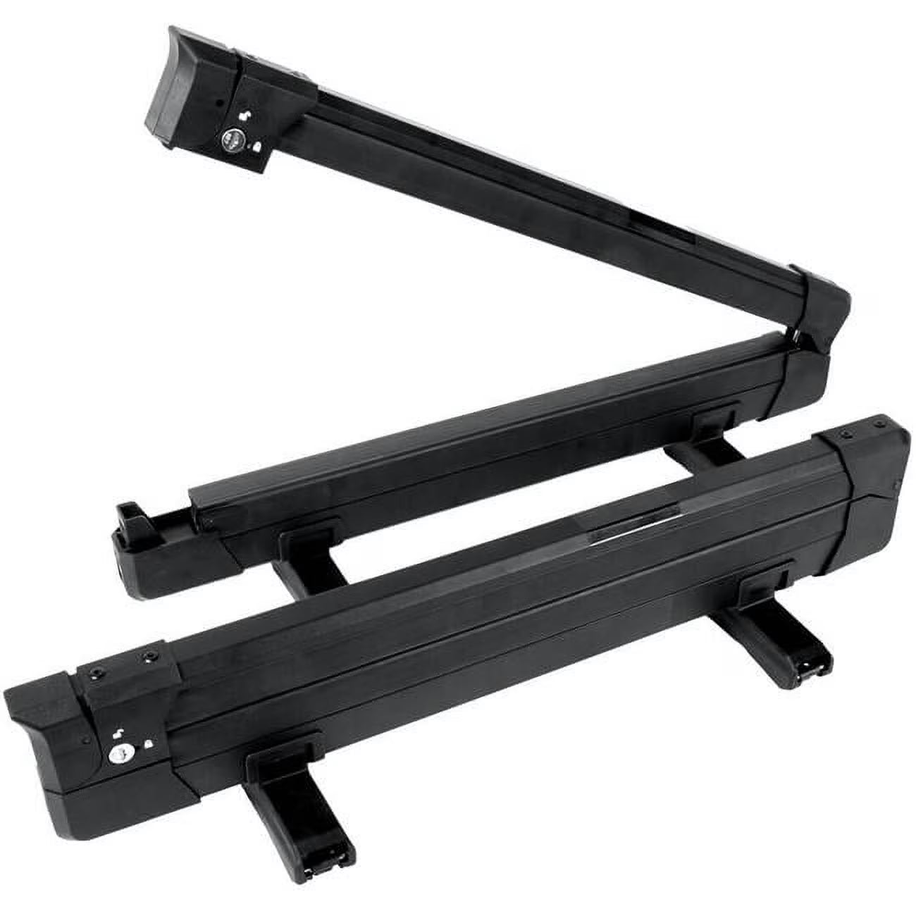Black Clamshell Flip Down Ski Rack P203