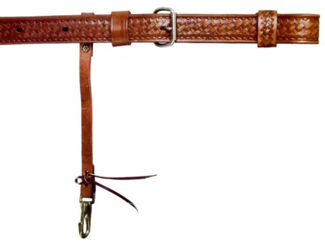 Walnut Flank Cinch with Billets D31275