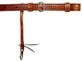 Walnut Flank Cinch with Billets D31275