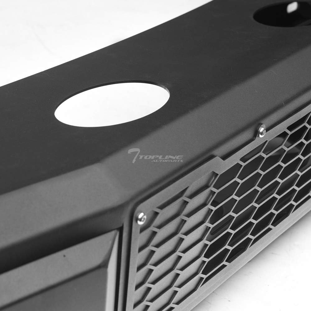Black Steel Front Bumper T815266