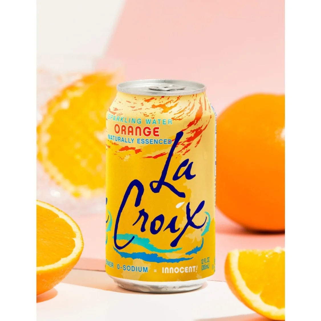 Orange Sparkling Water, 12 Fl. Oz., 12 Count Y282