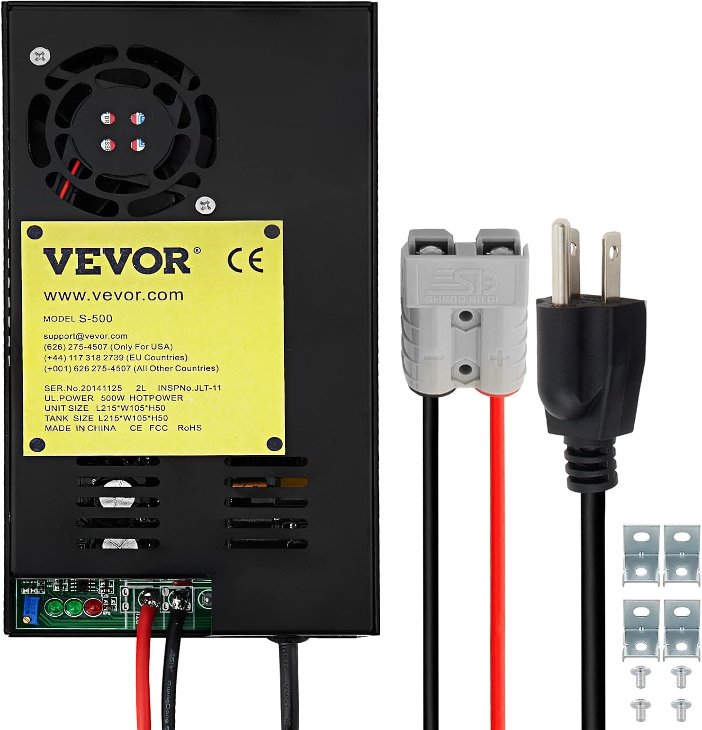 RV Power Converter Charger 500W 30 Amp W83745