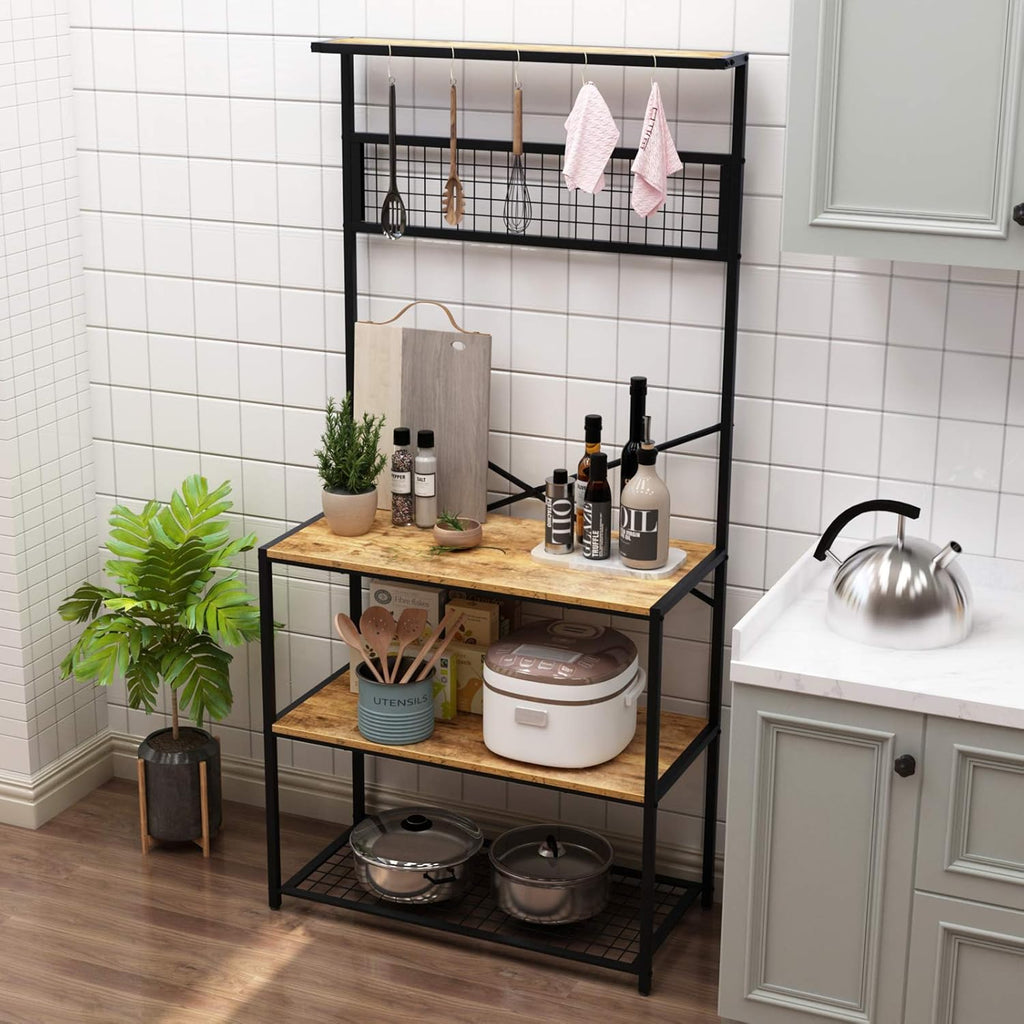 3-Tier Kitchen Baker Storage Shelf Rack T978950