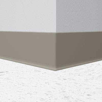 4x22 Rubber/Vinyl Wall Base Cove with Toe C11548