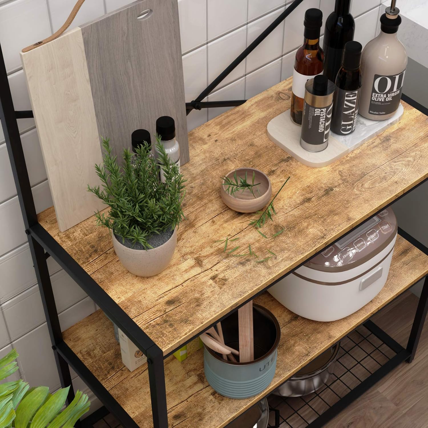 3-Tier Kitchen Baker Storage Shelf Rack T978950