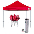10 ft. x 10 ft. Steel Pop-Up Canopy, Red B9817