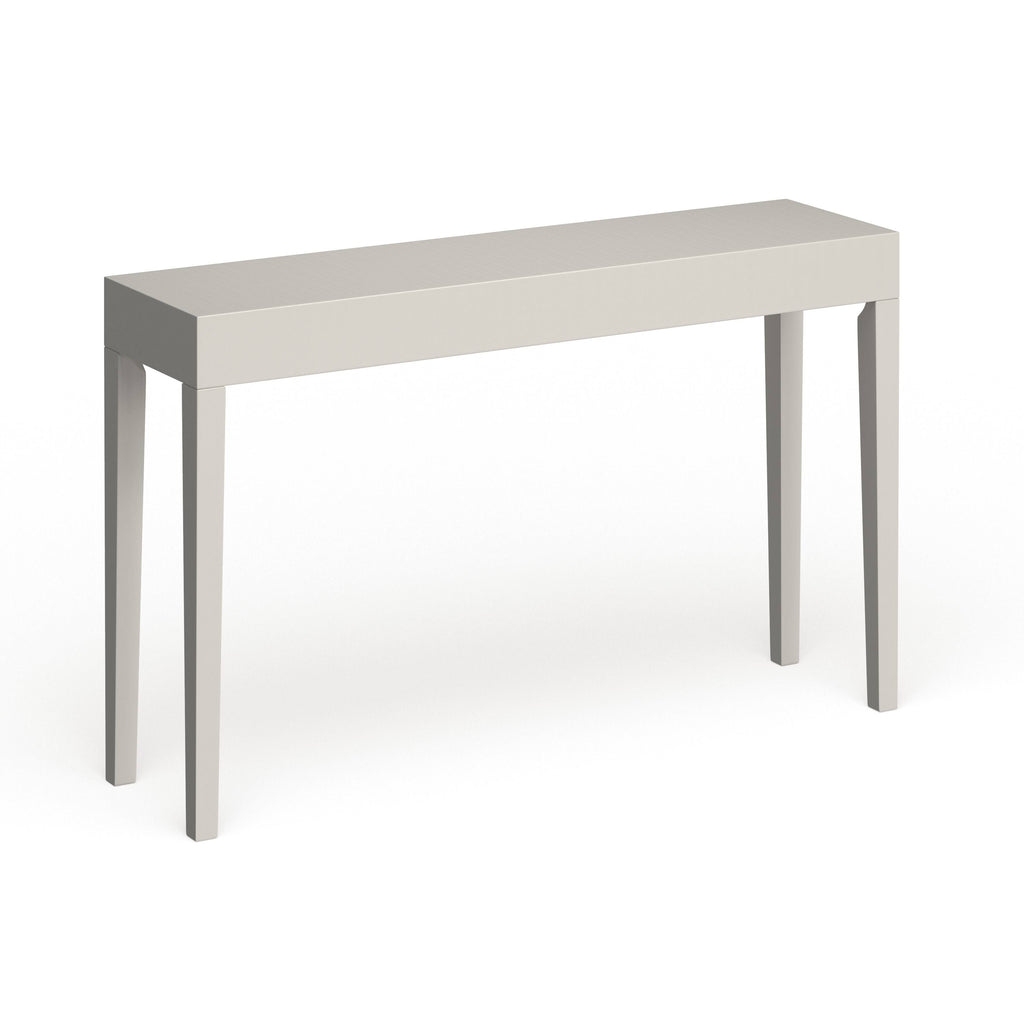Gray Lacquer Console Table Y10514