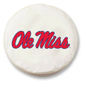 White Vinyl Fitted Spare Car Tire Cover F7115