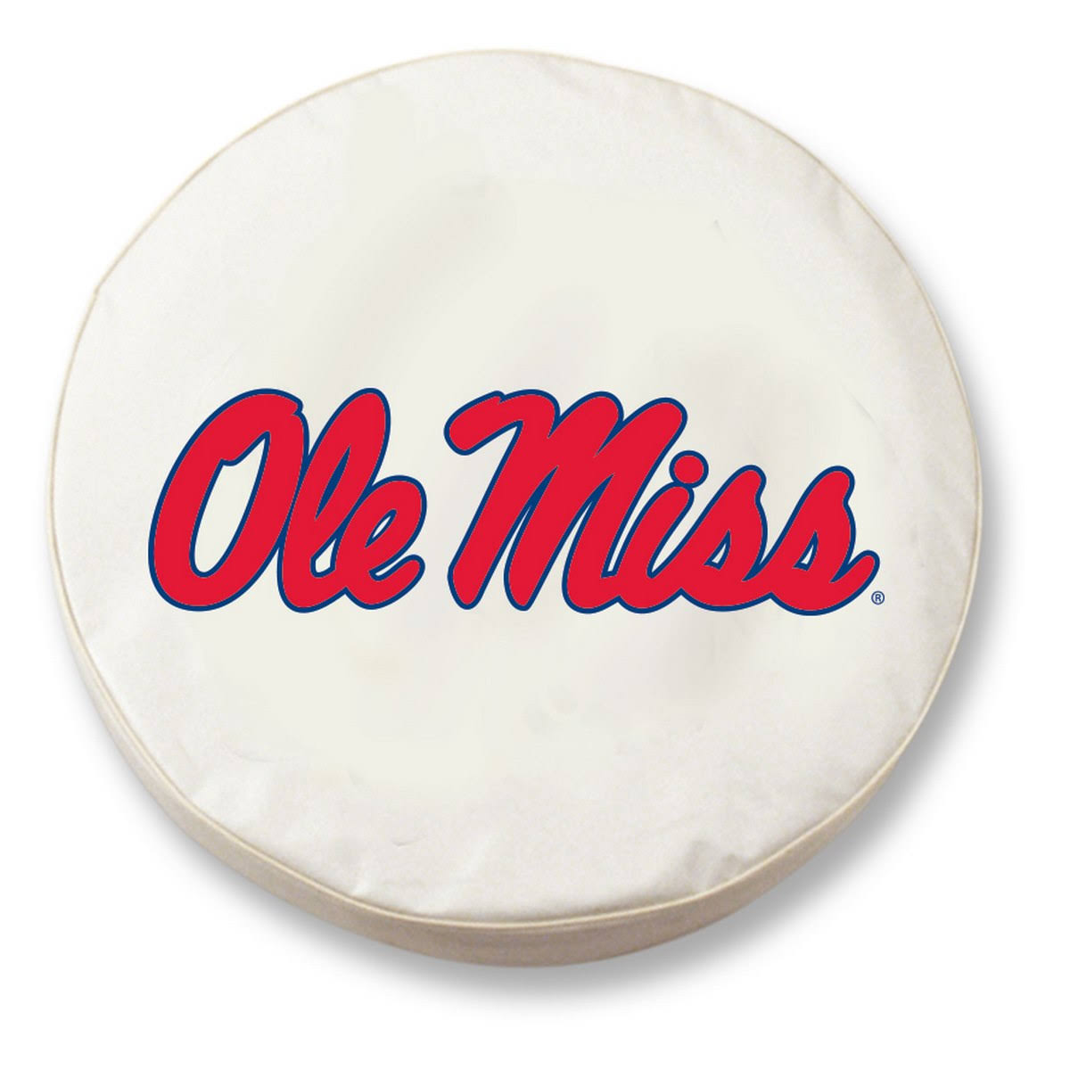 White Vinyl Fitted Spare Car Tire Cover F7115