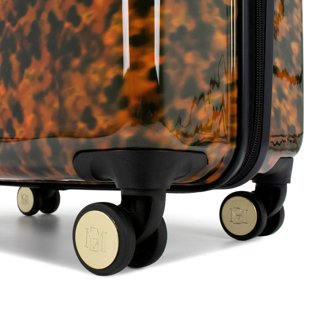 2 Piece Hard Spinner Luggage Set (Tortoise, Large+Carry-on) J91928