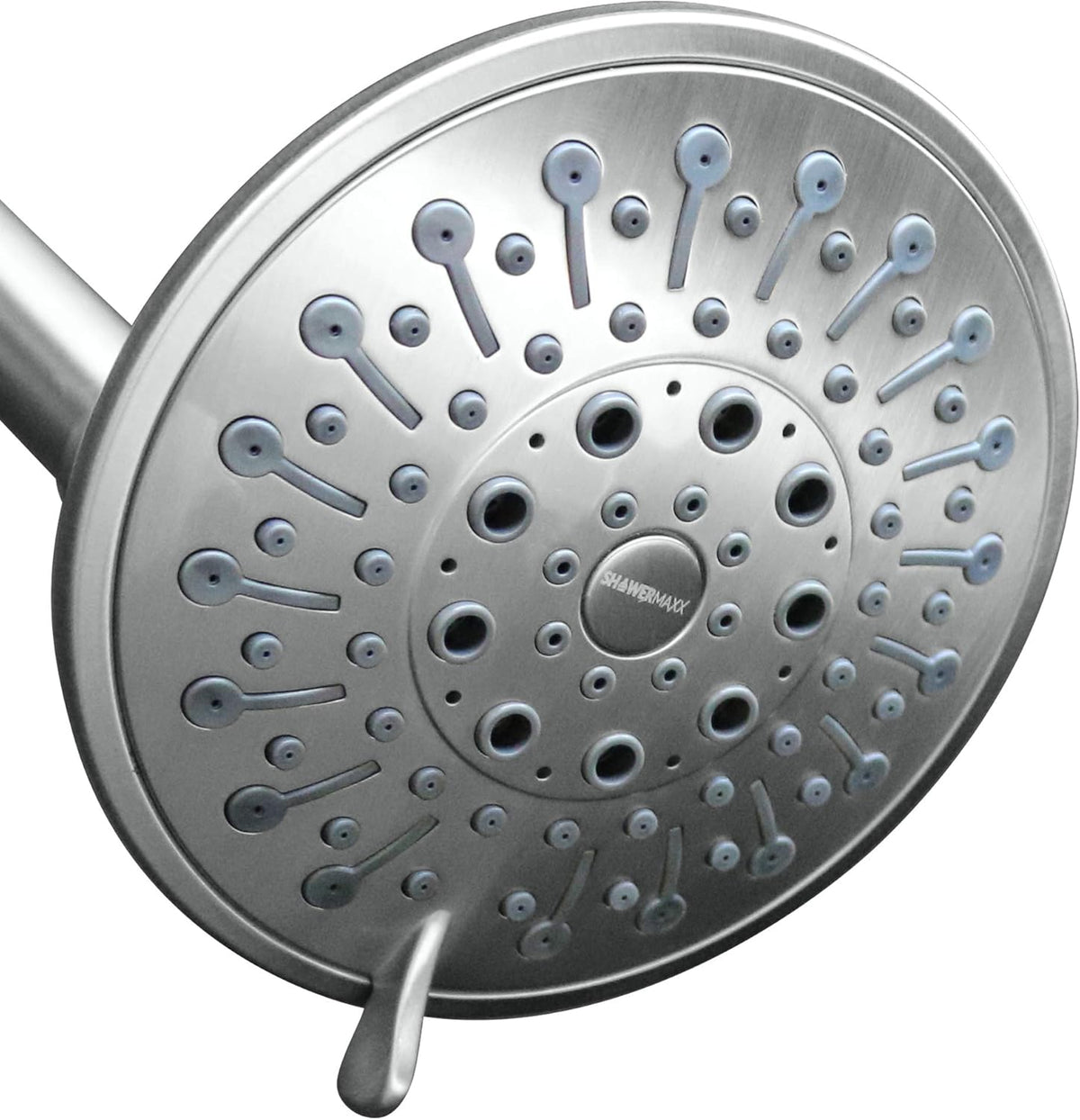 Polished Brass/Gold 5 inch Adjustable High Pressure Shower Head, Pack of 2 Z212