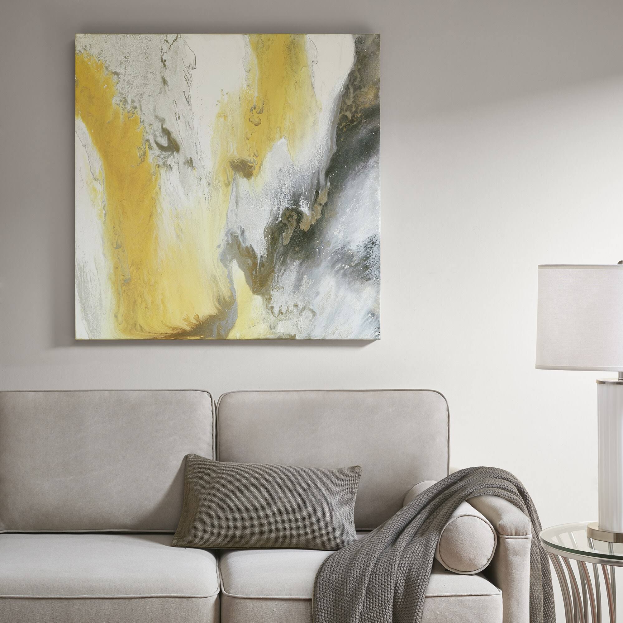 Yellow Canvas 36X36 T614394
