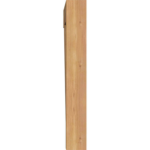 Western Red Cedar Imperial Block Smooth Bracket Y218732