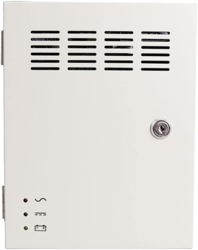 18 Channel 12V 10Amp DC Metal Boxed Cabinet Regulated UPS Power Supply Unit R610028