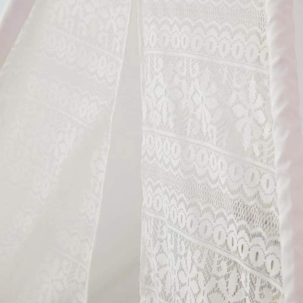 White Lace Cotton Canvas Kids Tent A9137
