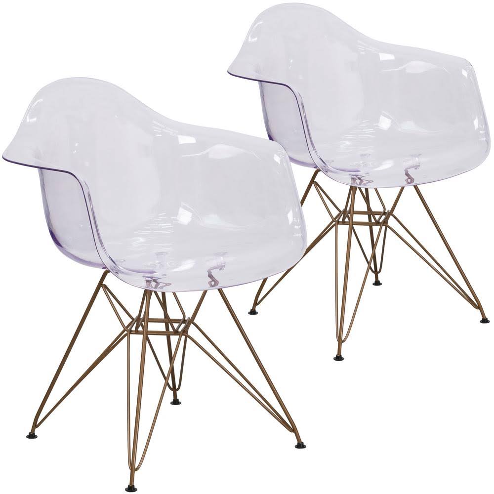 Clear Ghost Chairs (Set of 2) O988