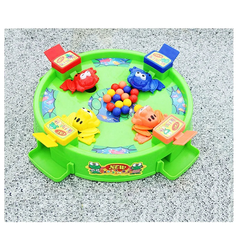 Frogs Eating Balls Board Game Toy Set D260