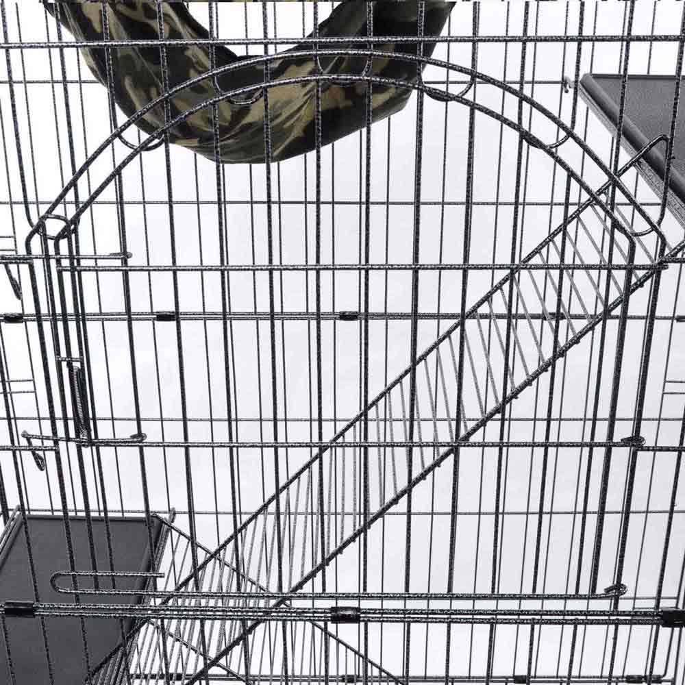 Large Cat Wire Cage Playpen with Hammock U843