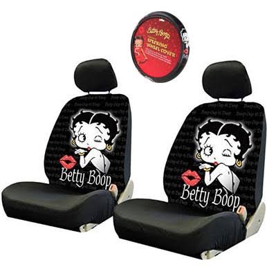 Betty Boop Car Seat Covers and Steering Wheel Cover F2759