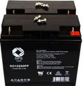 12V 22Ah Replacement Battery 2 Pack J1550