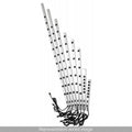 20 Amp Vertical Rackmount Outlet Strip H77398