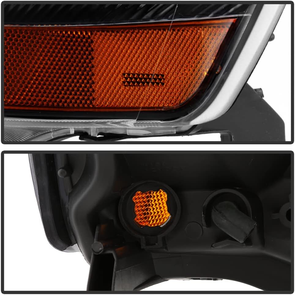 Black Headlights Headlamps R57337