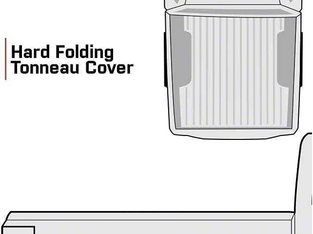 EZ Hard Fold Tonneau Cover for 6-Foot Bed A180021