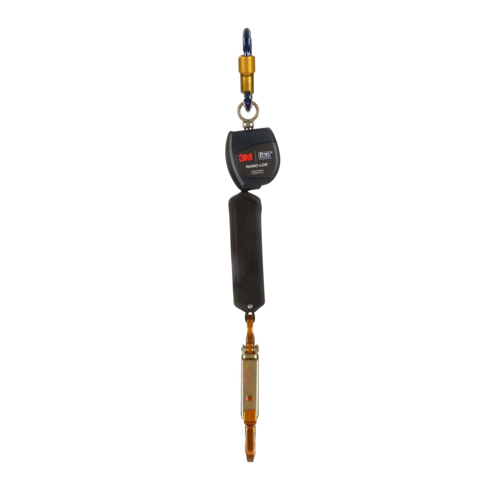 6& Nano-Lok Self Retracting Lifeline with Anchor Hook G99927