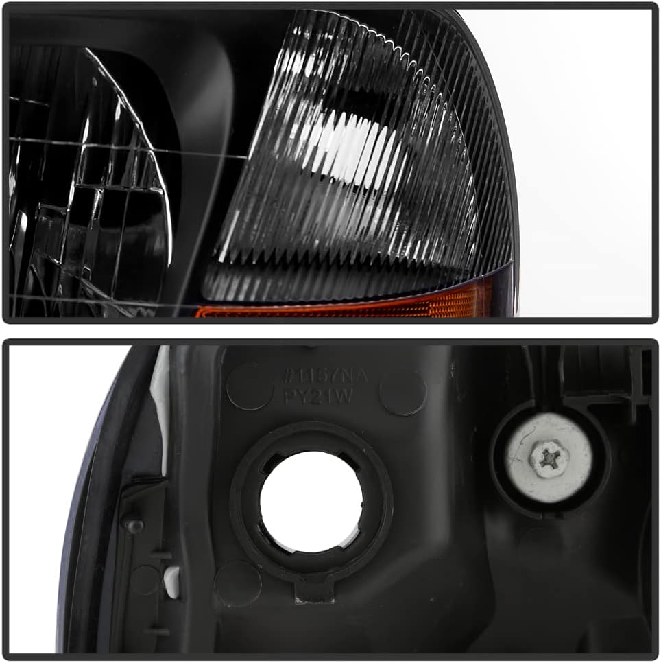Black Headlights Headlamps R57337