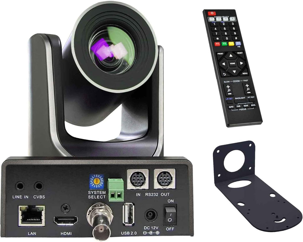 20X NDI Live Streaming Camera with 3G-SDI, HDMI and IP 1080P60fps Video Output H148456