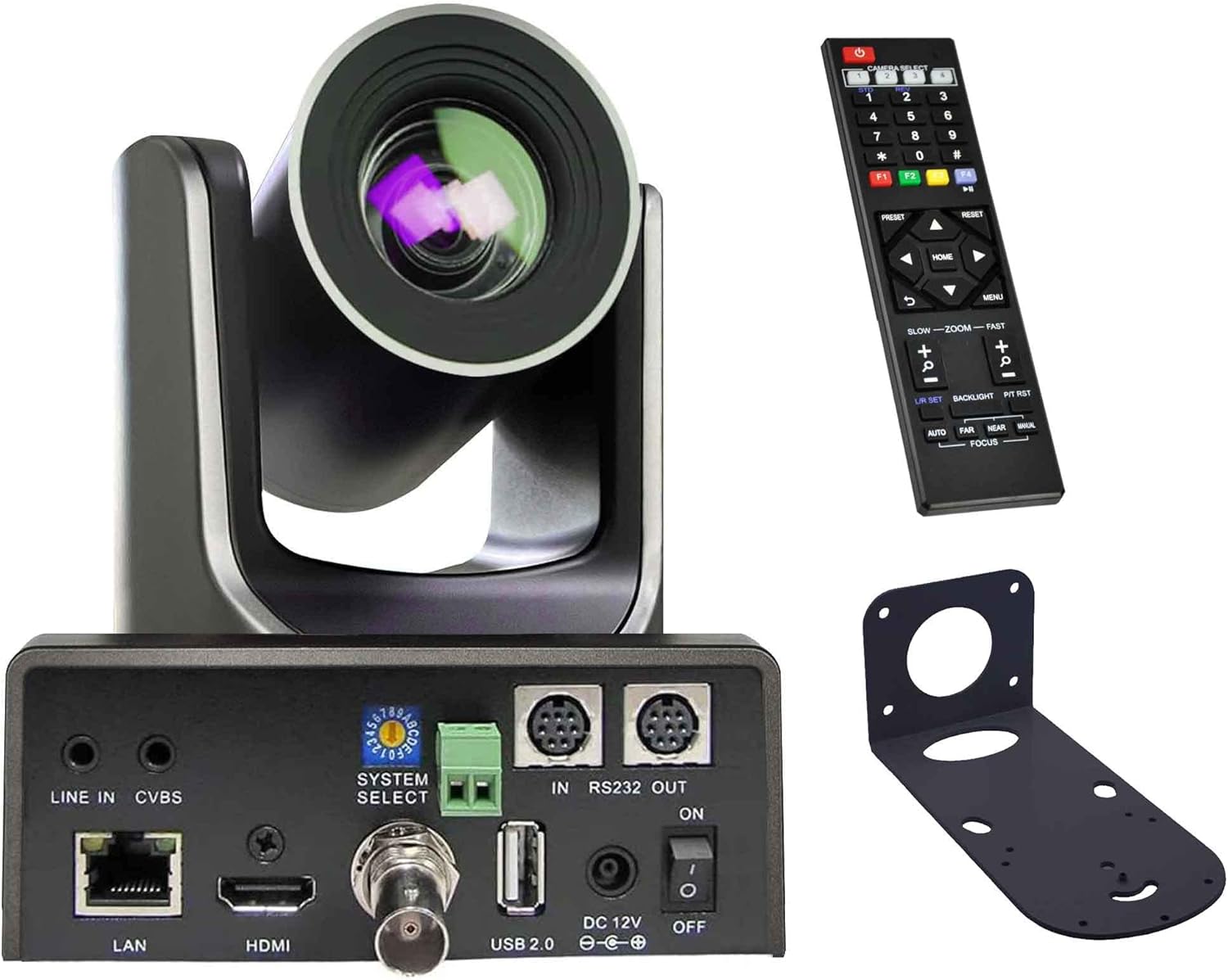 20X NDI Live Streaming Camera with 3G-SDI, HDMI and IP 1080P60fps Video Output H148456