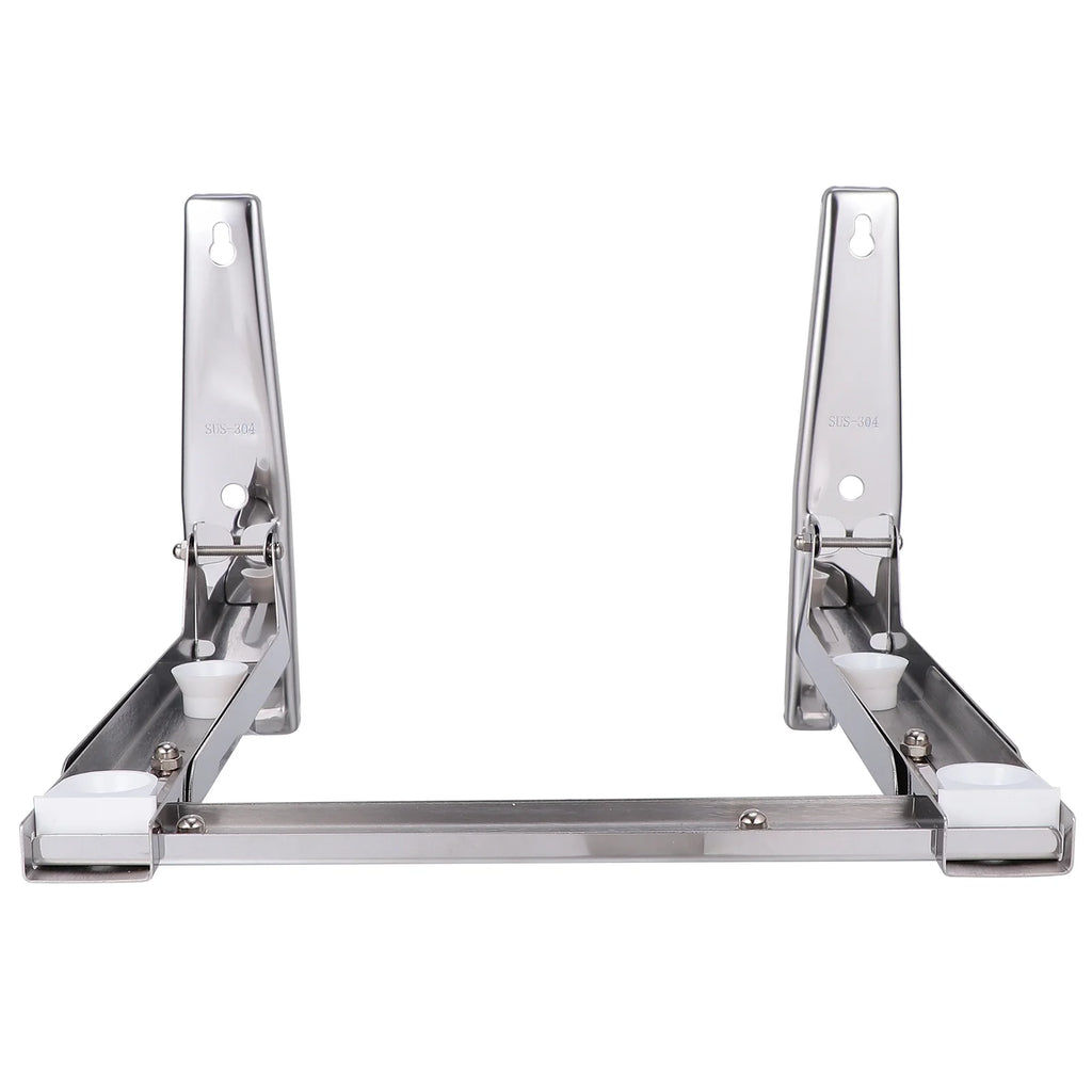 Wall-mounted Stainless Steel Folding Microwave Rack S29963