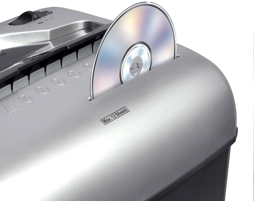 12-Sheet Cross-Cut Paper/CD/Credit-Card Shredder P7011