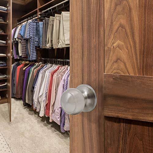 Brushed Nickel Passage Door Knobs N585330