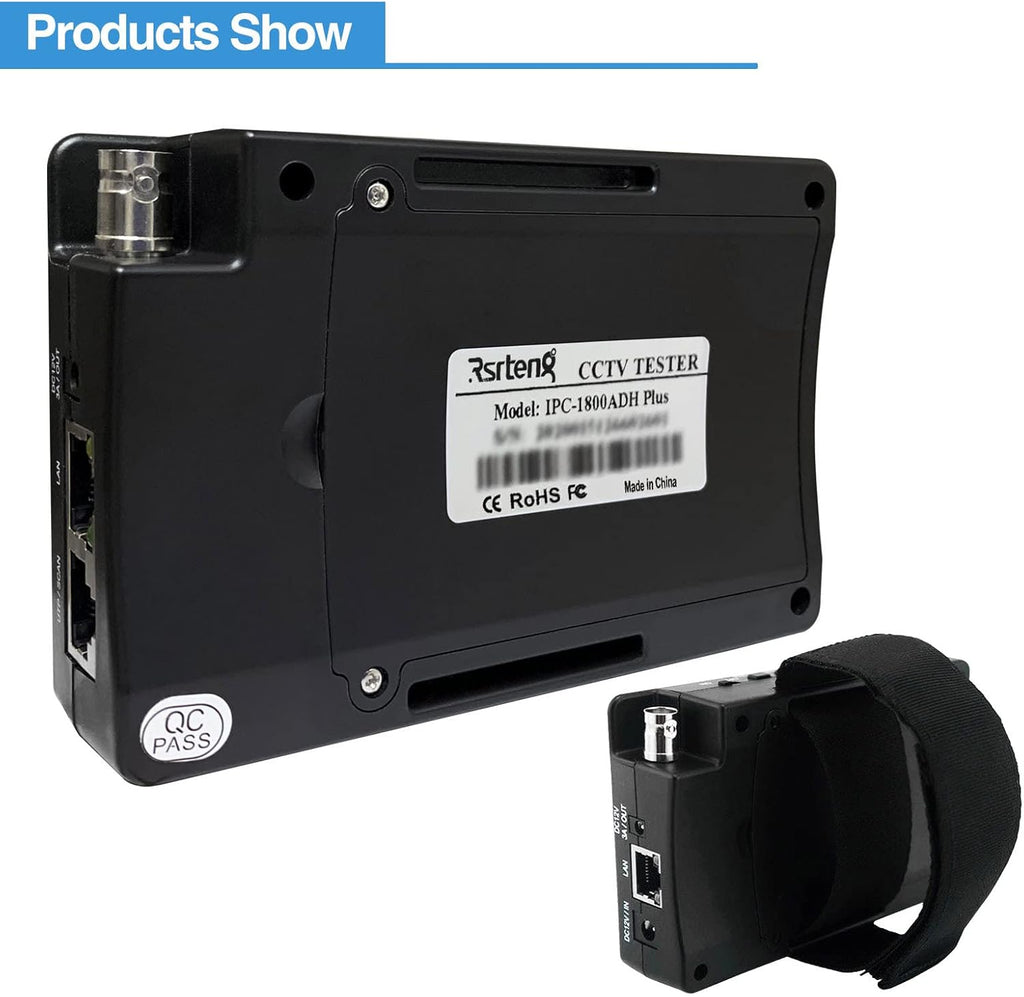 5 in 1 CCTV Camera Tester with 4-inch IPS Touch Screen Monitor V5388