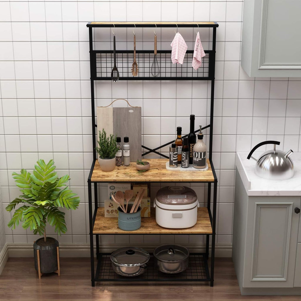 3-Tier Kitchen Baker Storage Shelf Rack T978950