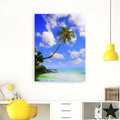 Blue Canvas Giclee 30x22 x 40x22 L6183